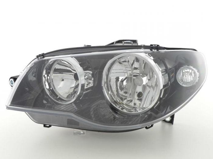 Фара правая FIAT ALBEA 2005 BLACK ELECTRIC WMOTOR DEPO